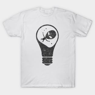 Light Bulb - Alien T-Shirt